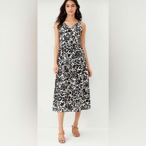 Tropical Belted Dress